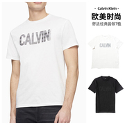 calvinklein凯文克莱春夏，男装潮流时尚休闲圆领短袖t恤