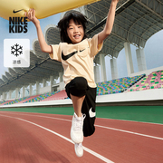Nike耐克男童幼童防晒凉感针织中长裤夏季锥形休闲HM4729