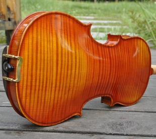 knonus卡农44-110天然虎纹整独板成人，全纯手工进口料高档小提琴