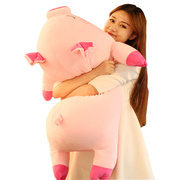 毛绒玩具猪公仔创意抱枕可爱趴趴猪娃娃生日儿童节礼物女生