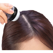 日本制一次性植物染发粉扑隐藏头皮发际线变浓密遮盖粉快速遮白发