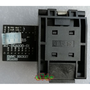 BGA100汽车导航RT809H汽车音响EMMC存储器座弹跳座适配器翻盖座