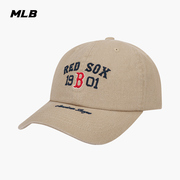 MLB 男女情侣软顶棒球帽休闲运动遮阳帽时尚24夏季CPEE