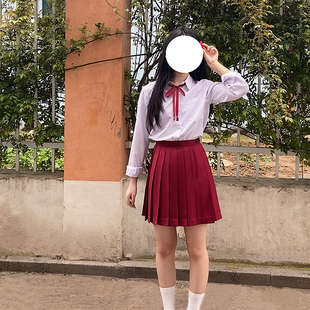 夏季学院jk制服学生合唱朗诵演出服高中生运动会毕业班服校服套装