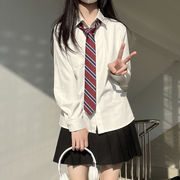 jk制服套装韩版秋季正版，全套学生学院风校服，长袖衬衫初中生班服