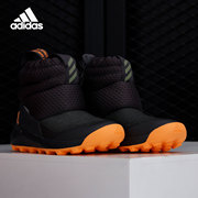 Adidas/阿迪达斯冬季儿童时尚加绒保暖雪地靴棉鞋童鞋G27178