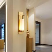 丹锐 新中式壁灯卧室床头灯现代简约客厅壁灯中国风走廊过道灯轻