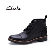 clarks其乐男鞋高帮英伦复古系带马丁靴男短靴Blackford Cap
