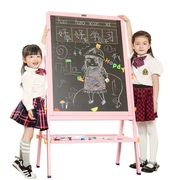 儿童画板画架双面，升降小黑板支架式家用磁性，写字板小学生画画白板