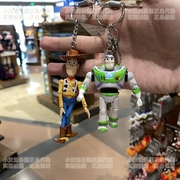 上海迪士尼卡通林，有有巴斯光年胡迪玩具，总动员钥匙扣挂件