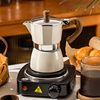 意式摩卡壶家用煮咖啡壶，器具咖啡机浓缩萃取壶双阀摩卡手冲咖啡壶