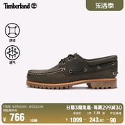 Timberland添柏岚男鞋春夏三眼船鞋休闲手工缝制A62GH