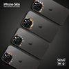 SkinAT适用苹果iPhone 15Max Pro透明整面背膜贴纸彩膜14背贴