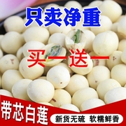 2023新带心的莲子干货500g非特级带芯莲子结婚用连子不去芯建宁