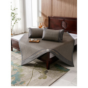 加厚藤席手工编织空调，凉席1.8米1.5m夏天折叠可水洗软床席子定制