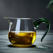 玻璃公道杯加厚耐热高档泡茶漏功夫茶具套装过滤茶海茶滤网分茶器