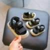 宝宝夏季凉鞋软底婴儿学步鞋，1一3岁小童鞋，包头防滑男童鞋子机能鞋