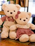 压床娃娃泰迪熊公仔毛绒玩具可爱玩偶抱抱熊布一对熊猫生日礼物女