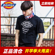 dickies经典logo款，t恤男短袖印花纯棉圆领，打底汗衫dk006093