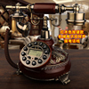 欧式仿古电话机i复古电话，座机时尚创意家用转盘无线插卡