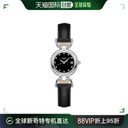 香港直发longines浪琴女士手表，骑士系列黑色表盘指针l61304570