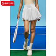 xexymix杰克茜白色短裙，女2023秋季跑步运动短裤瑜伽训练裙裤