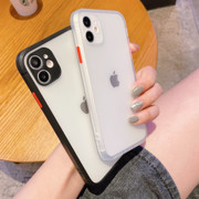 苹果12磨砂手机壳适用iphone13直边15软胶11promax硅胶xr全包防摔14plus防指纹保护套