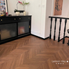 焦糖色鱼骨木纹瓷砖，600x1200法式人字拼客厅，卧室仿实木防滑地板砖