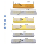 速发宽口胶棉对折挤水拖把头替换头家用拖布拖把配件27 28 33cm