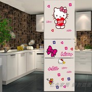 创意三开门冰箱贴纸厨房柜门橱柜，装饰画玻璃贴墙壁贴画防水可移除