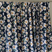 库存处理布料做的窗帘成品挂钩式半遮光客厅飘窗厨房隔断宿舍