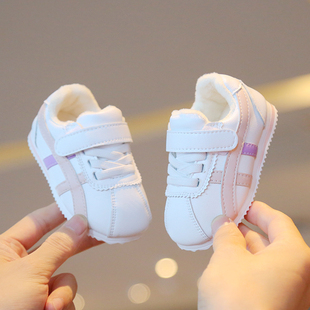 春秋季女宝宝鞋子0一1-2岁男小童阿甘鞋婴儿单鞋防滑软底学步鞋子