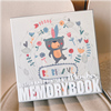 memobox大容量儿童成长相册插页，式家庭相册可爱宝宝出生礼物
