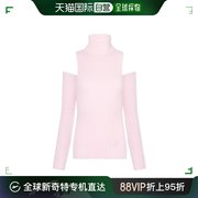香港直邮blumarine镂空肩部细节高领针织衫2m400a