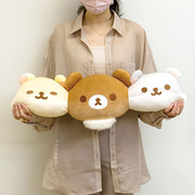san-x轻松熊弟弟小茶熊仓鼠系列三连串抱枕柔软舒适毛绒玩偶礼物