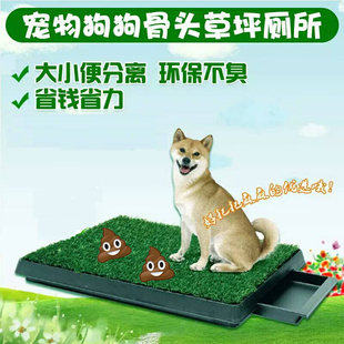 狗厕所中型犬自动冲水便盆尿盆草坪，小型用品大号大型上神器宠物狗