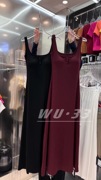 wu.33打底裙2024夏季韩版气质，显瘦自带胸垫，吊带连衣裙长裙女