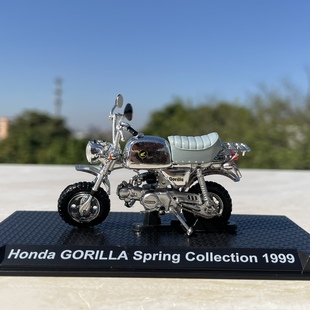 经典124本田猴子，摩托车模型收藏摆件