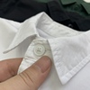 基本款纯棉衬衫斜纹材质简单利落商务休闲余文乐男士白色衬衣大码