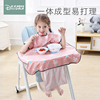 宝宝吃饭罩衣防水婴儿围兜儿童饭兜一体式防脏自主进食神器餐椅