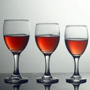 玻璃加厚红酒杯 一体成型高脚酒杯 洋酒杯 葡萄酒杯波尔多杯