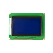 蓝屏黄绿屏 LCD12864 液晶屏带中文字库带背光128645V ST7920
