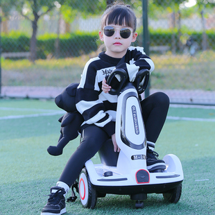网红儿童电动车宝宝遥控漂移车可坐小孩，玩具车婴幼充电平衡车