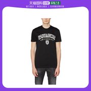 韩国直邮DSQUARED223FW短袖T恤男GS74GD1166S23009900 BlackBlack