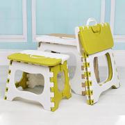 家用加厚塑料折叠凳户外便携式折叠椅子火车小凳子马扎成人小板凳