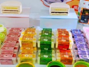 巴巴露亚水果法式轻甜烘焙包装盒，甜品小哥红莓库利慕斯透明注塑盒