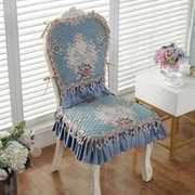 新欧式餐桌布椅垫椅套奢华椅子垫子靠背一体坐垫连体歺椅垫品