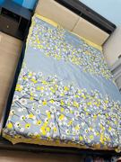 纯棉三件套学生宿舍单人床0.9米1.2m床单床单款全棉被罩床上3件套