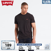 商场同款levi's李维斯(李，维斯)男士t恤黑色个性短袖56605-0009