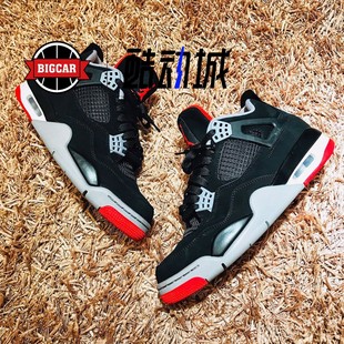 airjordan4bredaj4黑红2019款篮球鞋308497-060